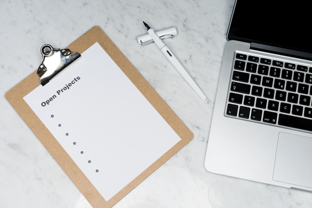 Energy saving checklist clipboard